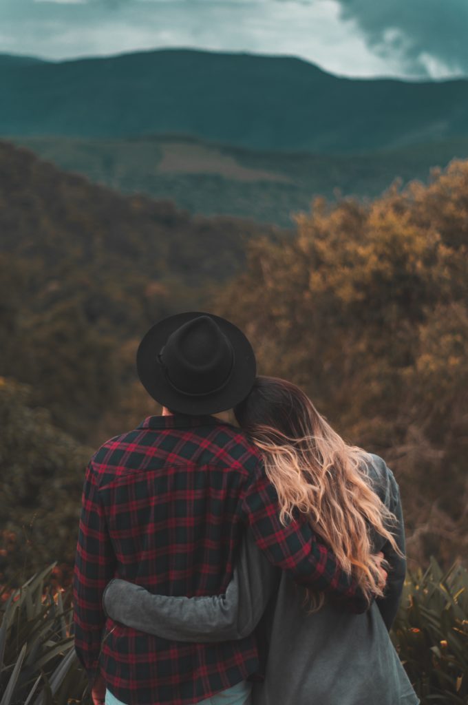 couple looking at view